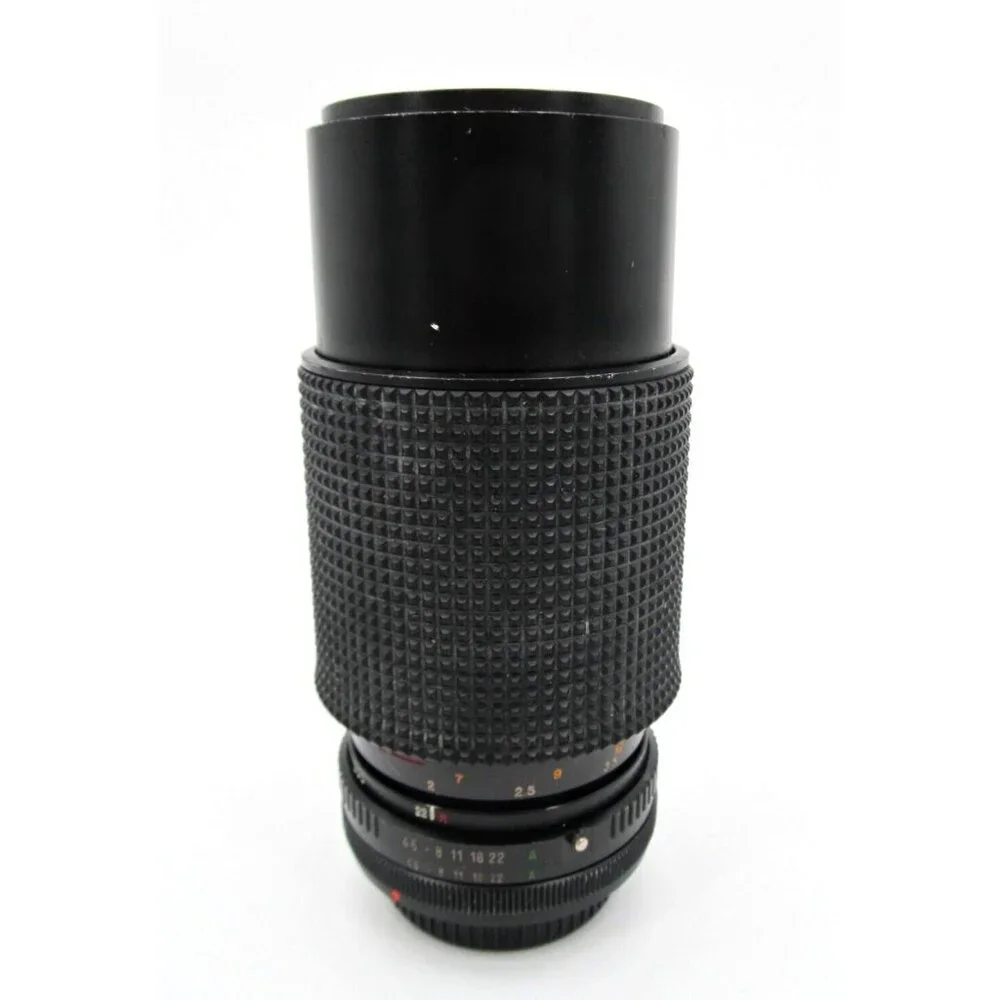 RMC Tokina EMZ Camera Lens 80-200mm F/4.5 Manual Telephoto Canon FD Mount
